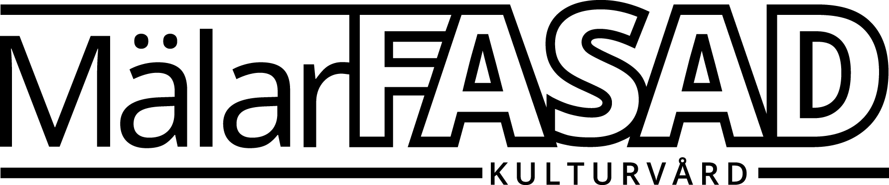 Mälarfasad Logo Black